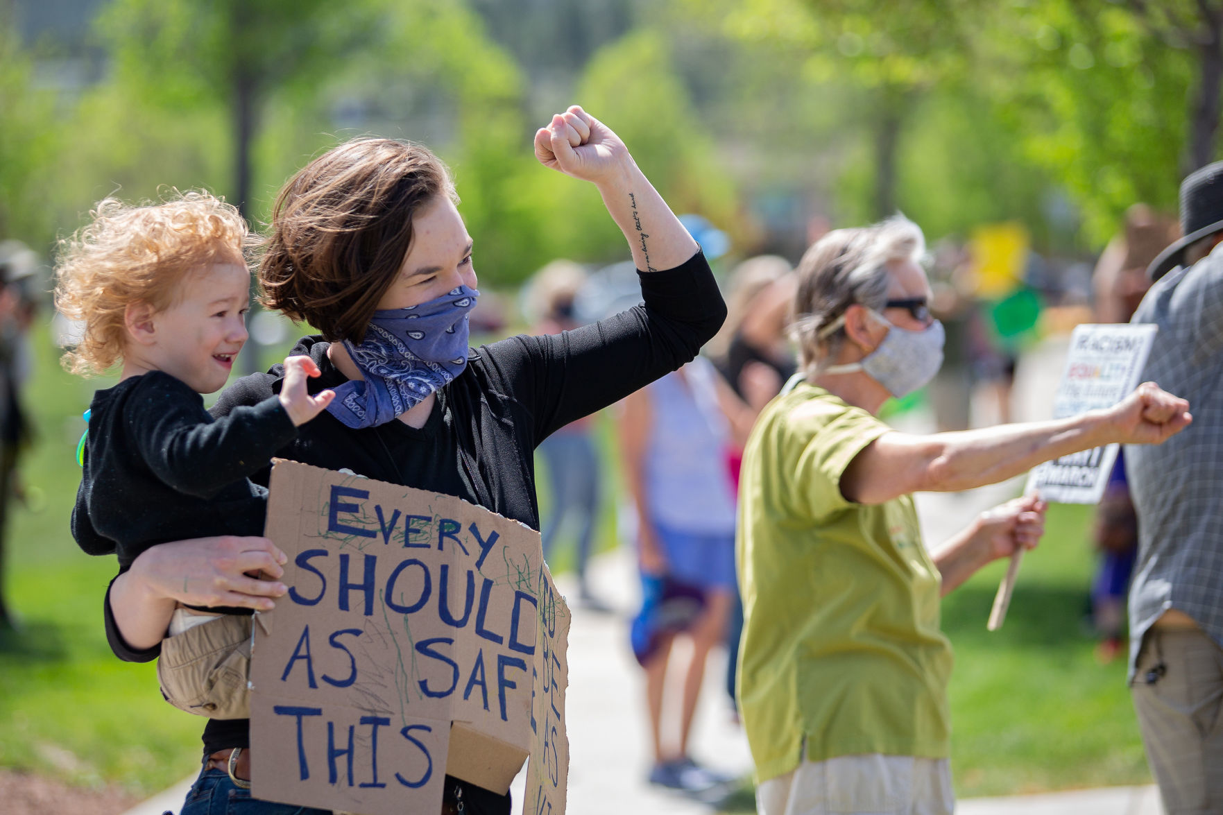 George Floyd protest